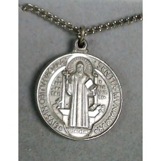 St Benedict Medal on Chain